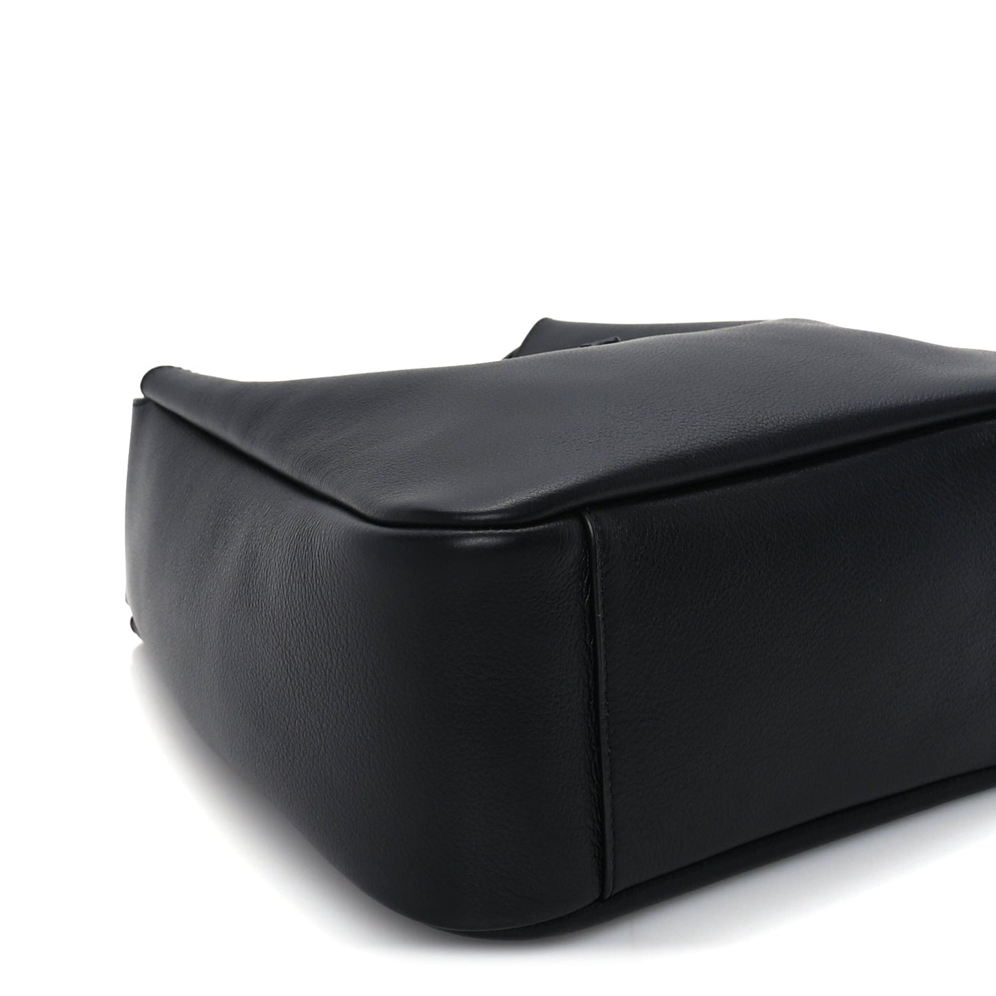 Saint Laurent Grained Calfskin Small Le 5 A 7 Supple Hobo Black