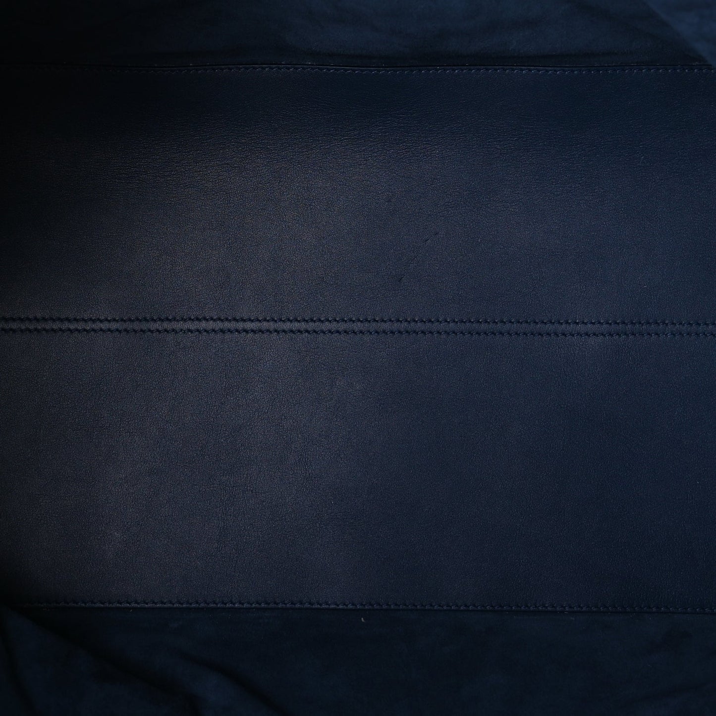 Christian Dior Calfskin Macrocannage Large Toujours   Deep Ocean Blue
