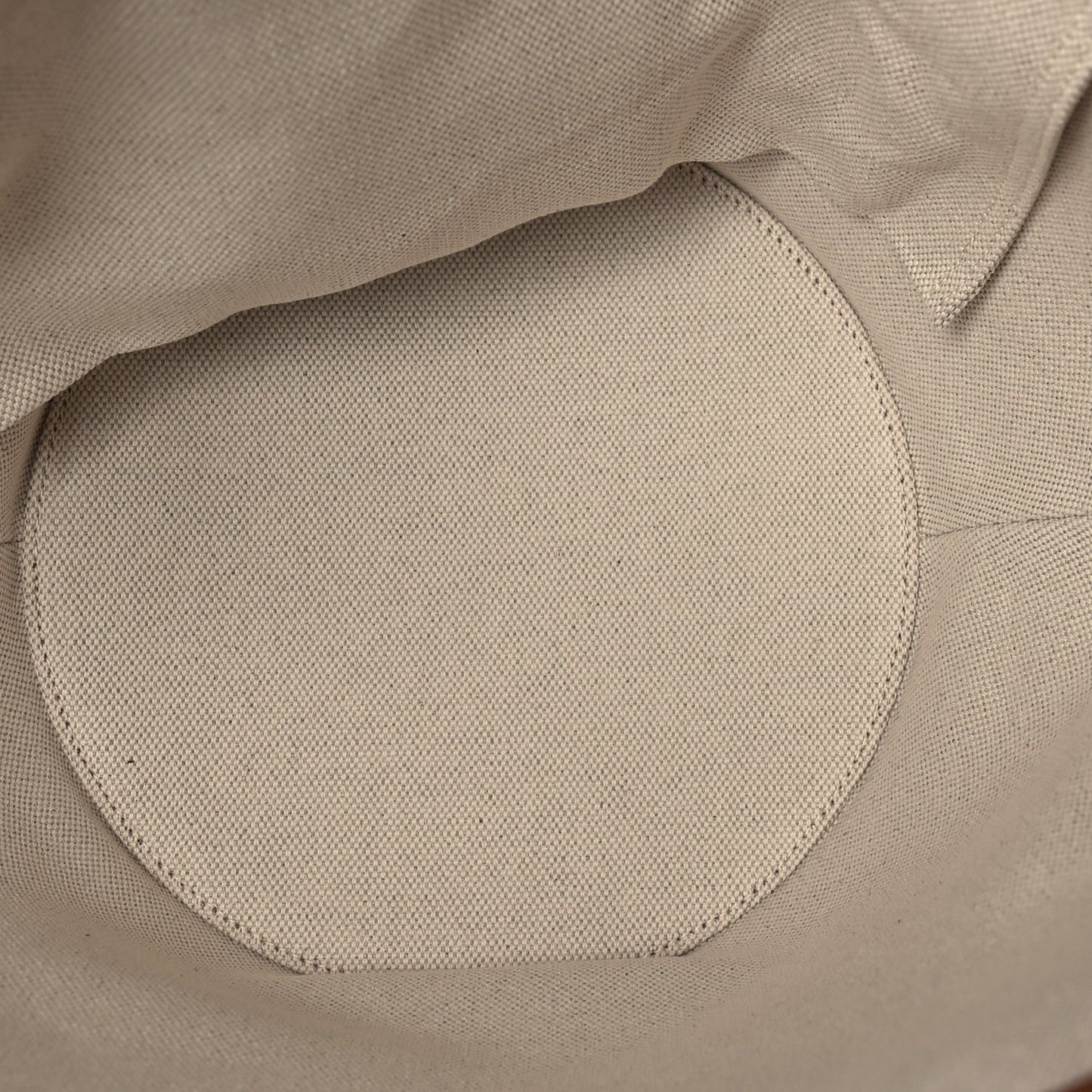 Saint Laurent Linen Calfskin Rive Gauche Tote  Greggio Brick