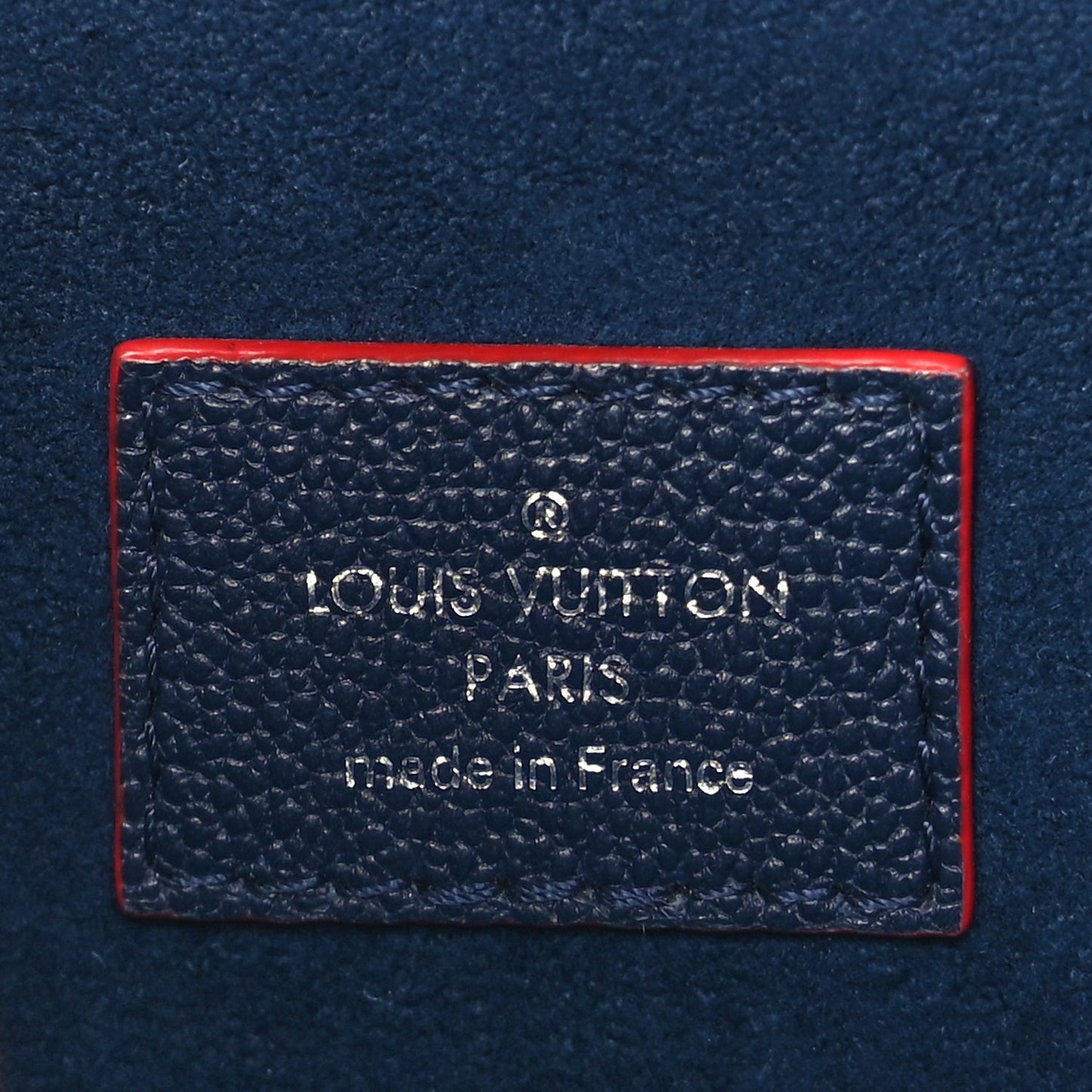 Louis Vuitton Epi Twist Tote Indigo Coquelicot