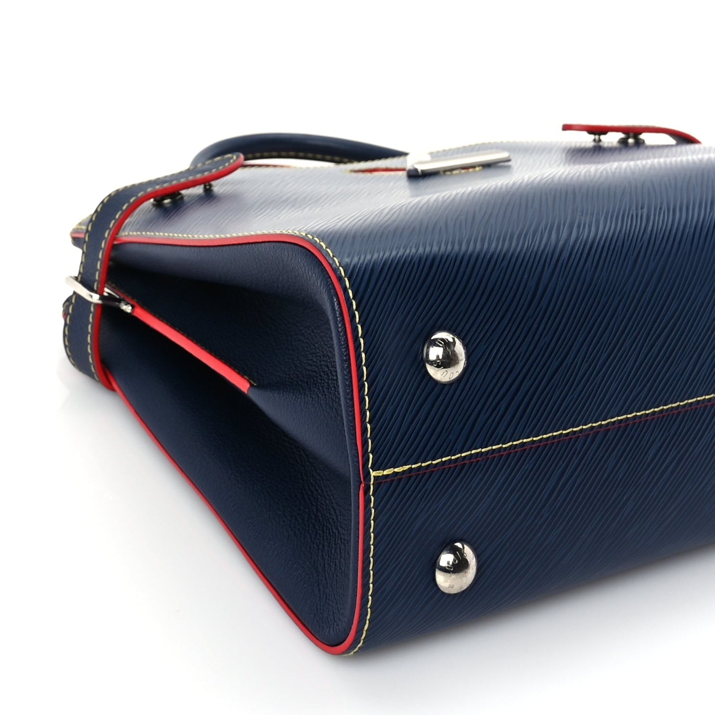 Louis Vuitton Epi Twist Tote Indigo Coquelicot