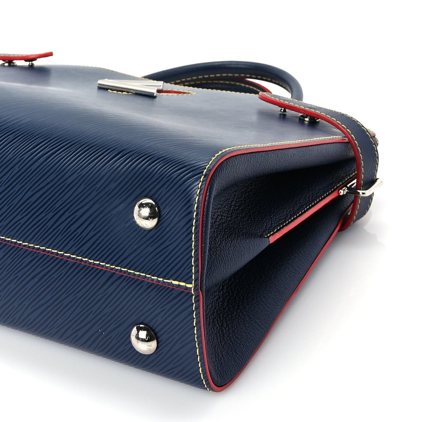 Louis Vuitton Epi Twist Tote Indigo Coquelicot