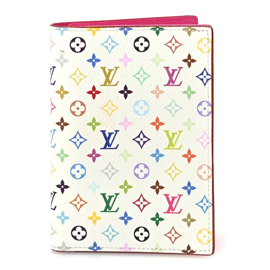 Louis Vuitton LV X TM Monogram Multicolor Passport Cover White