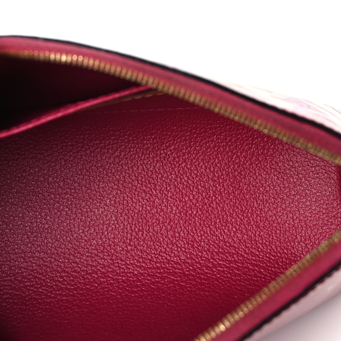 Louis Vuitton Vernis Cosmetic Pouch Rose Indien