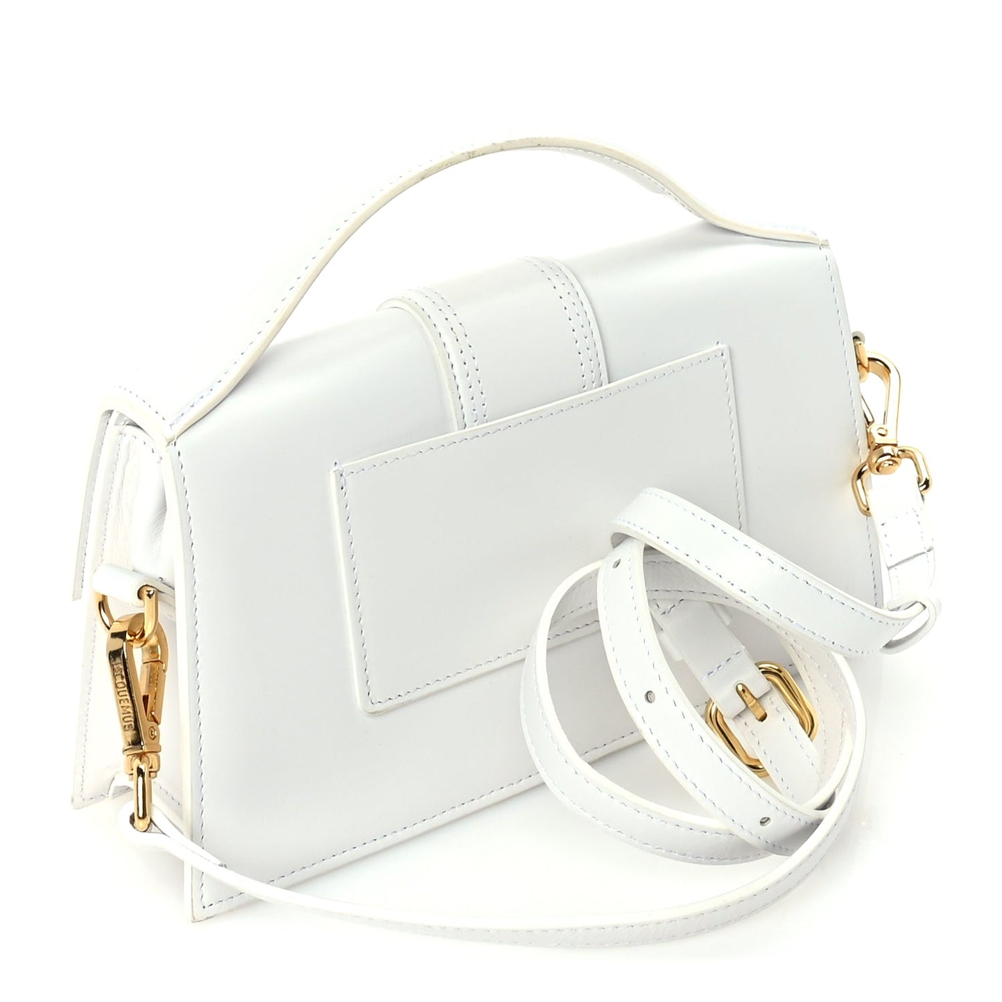 Jacquemus Smooth Calfskin Le Grand Bambino White