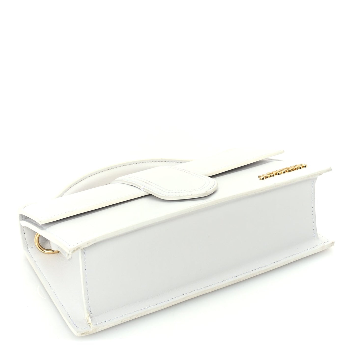 Jacquemus Smooth Calfskin Le Grand Bambino White