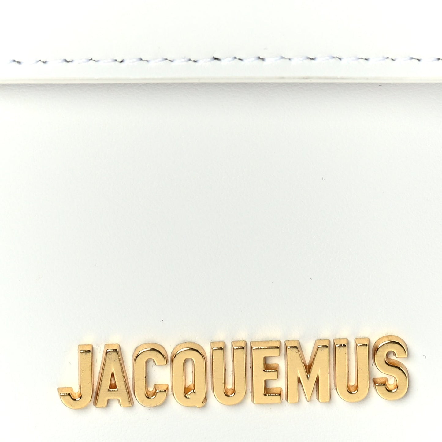 Jacquemus Smooth Calfskin Le Grand Bambino White