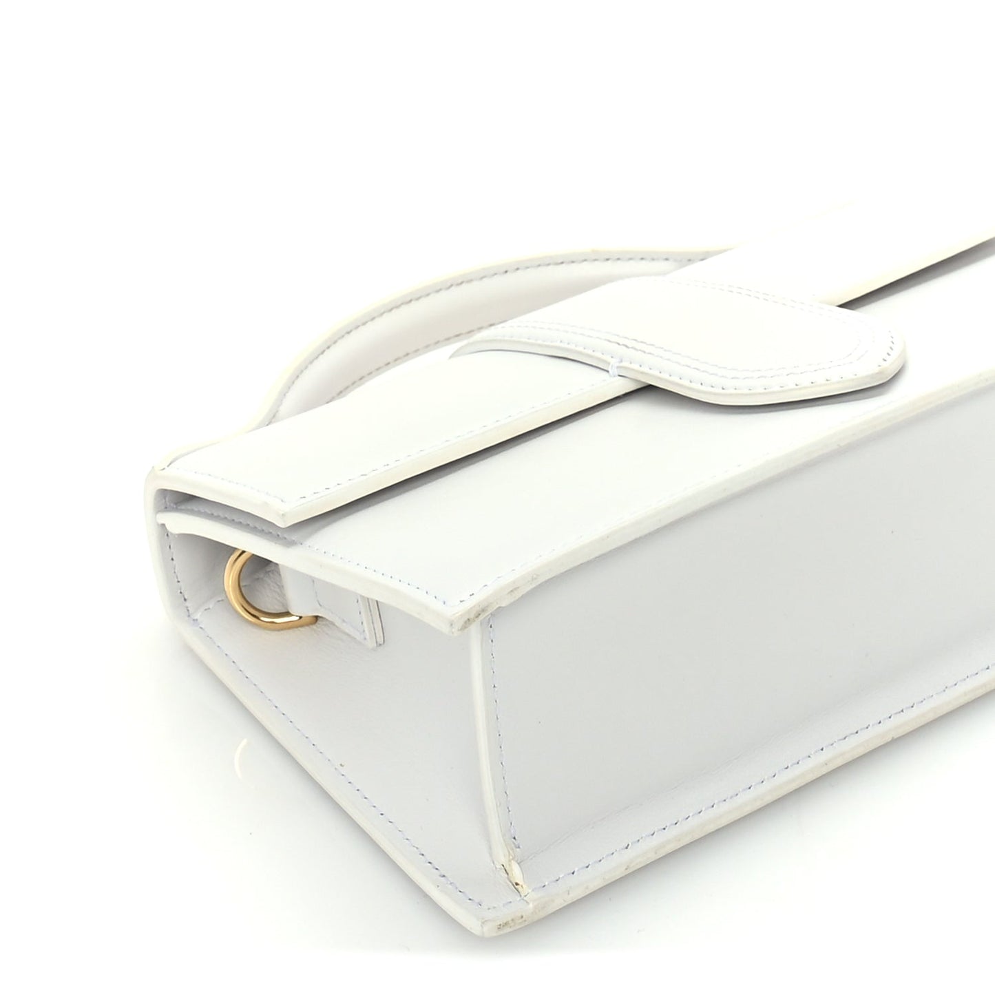Jacquemus Smooth Calfskin Le Grand Bambino White