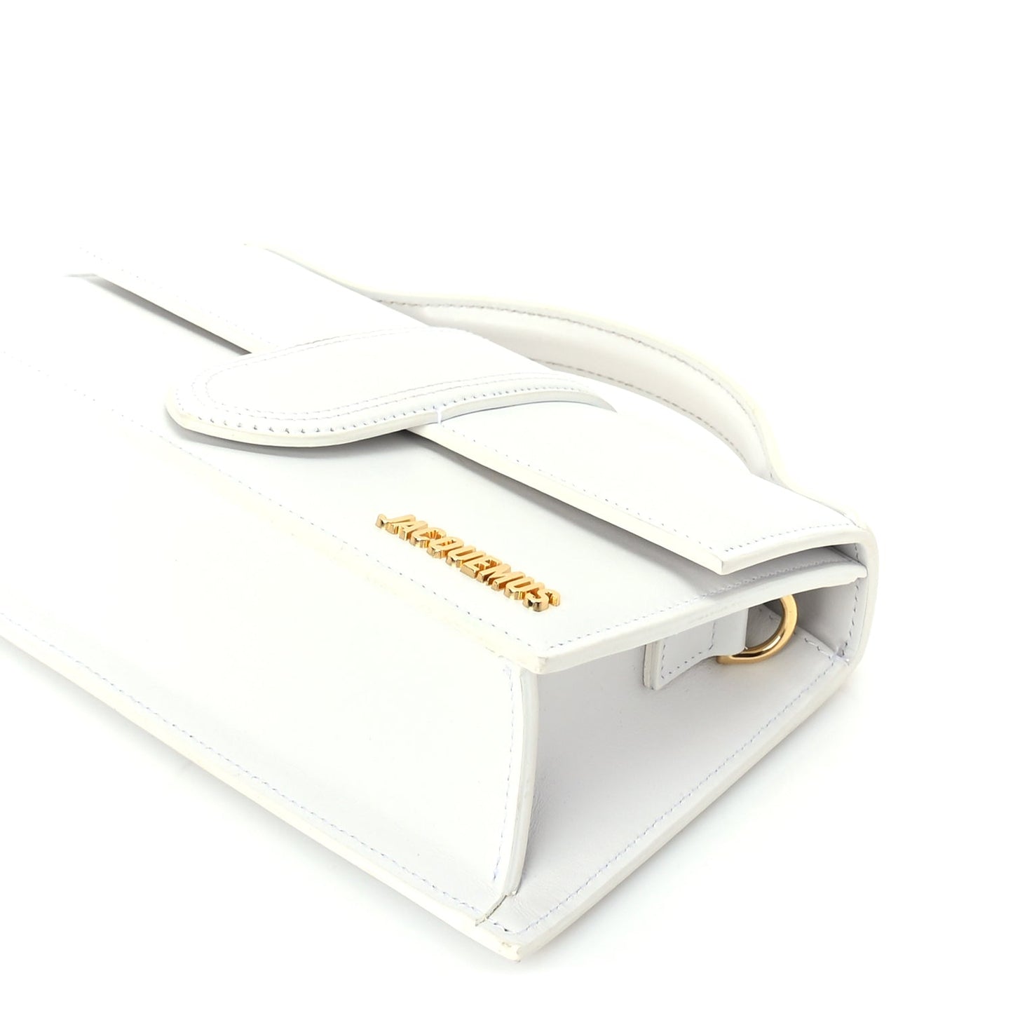 Jacquemus Smooth Calfskin Le Grand Bambino White