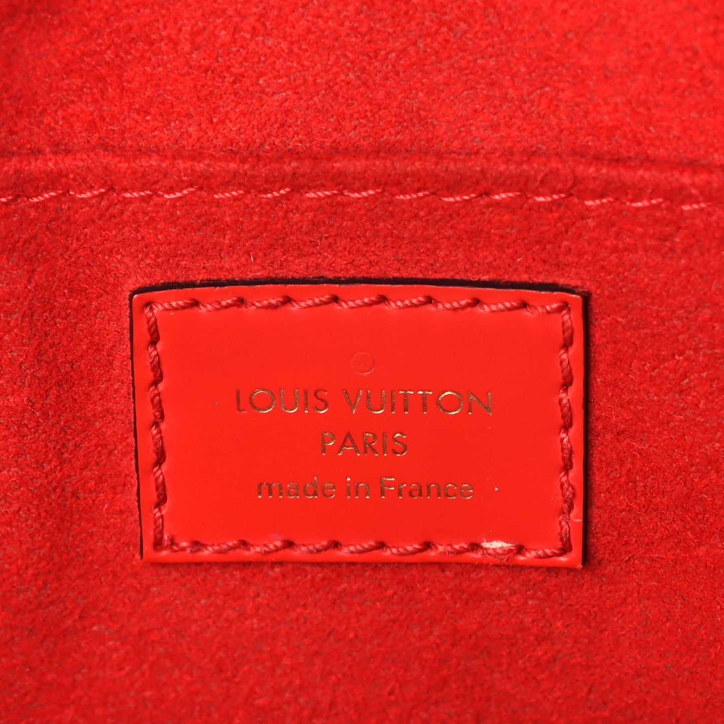 Louis Vuitton Epi Alma Mini  Coquelicot