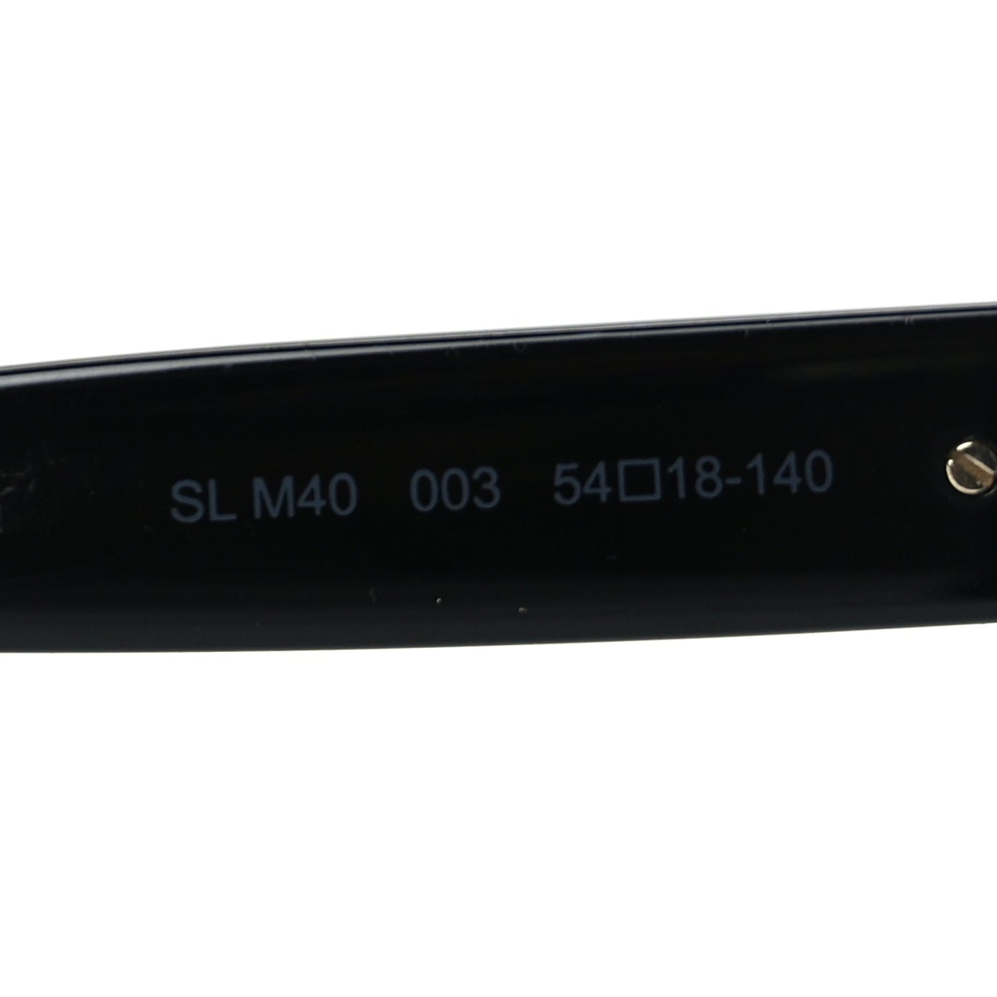 Saint Laurent Acetate SL M40 Sunglasses  Black