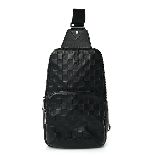 Louis Vuitton Damier Infini Avenue Sling Bag Onyx