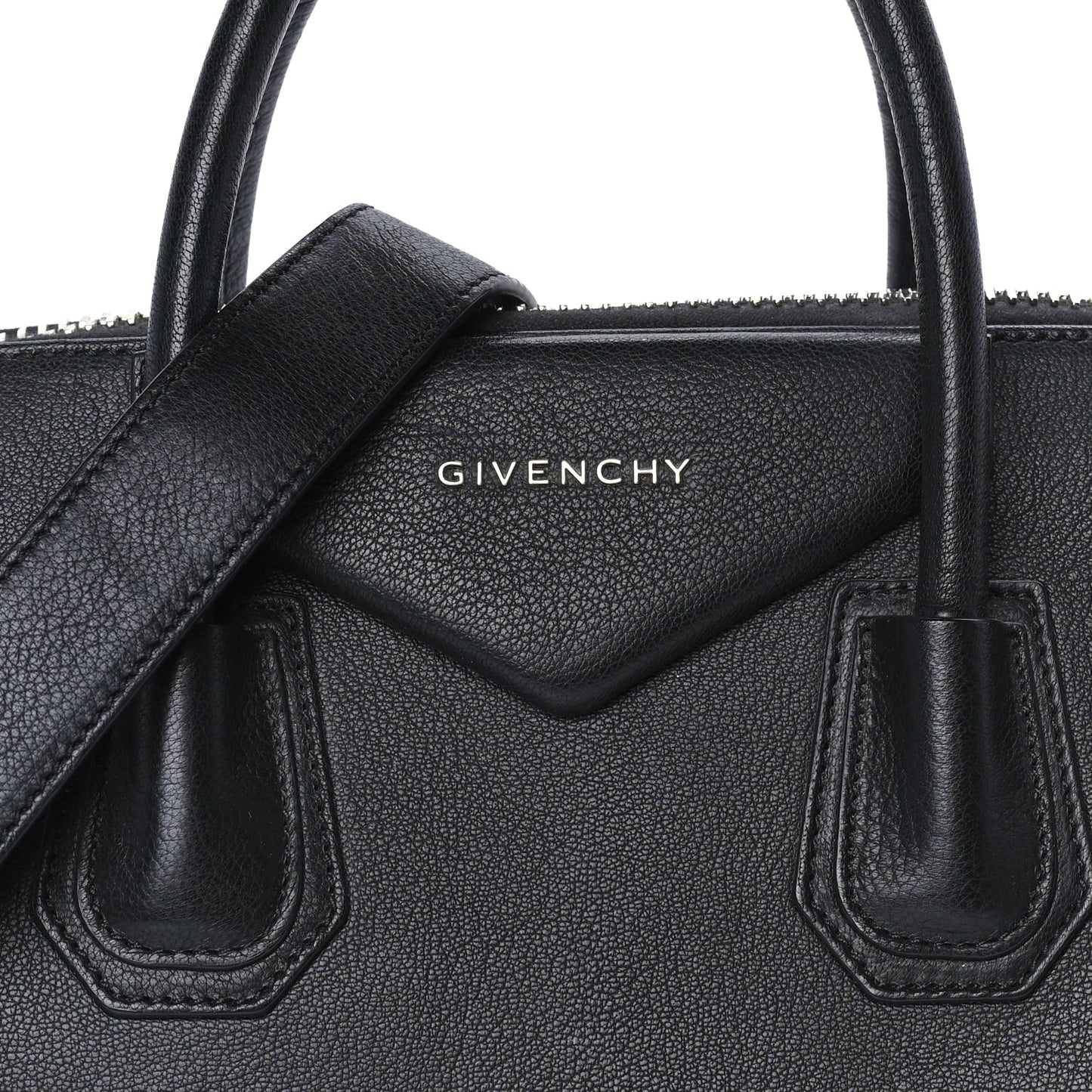 Givenchy Sugar Goatskin Medium Antigona Black