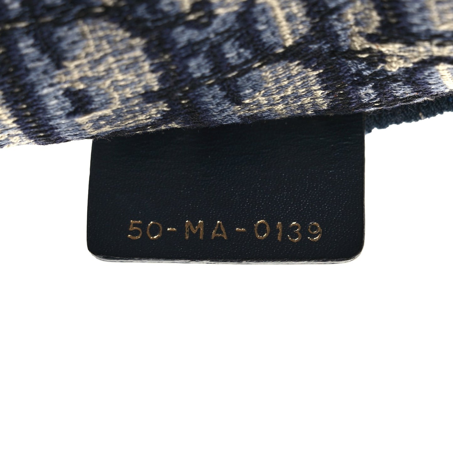 Christian Dior Oblique Medium Book Tote Blue Multicolor