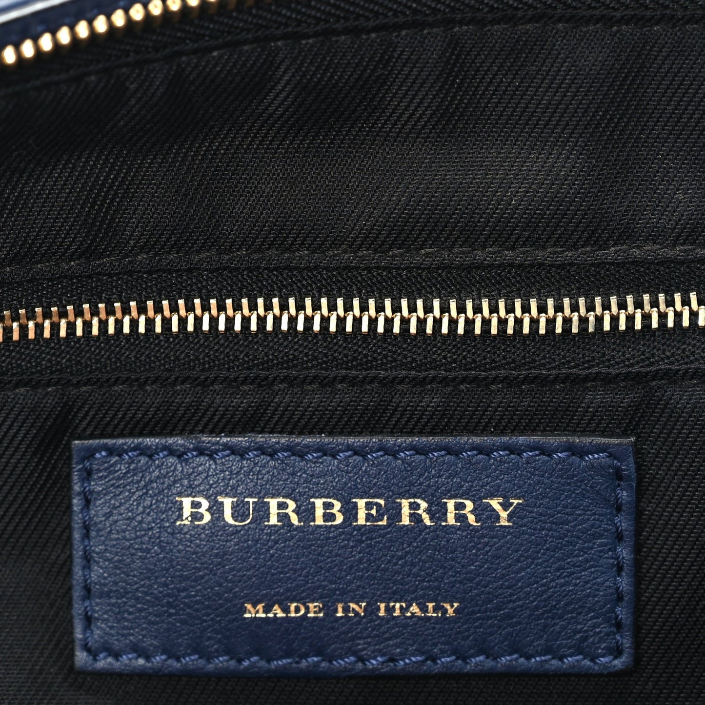 Burberry Horseferry Check Small Chichester Crossbody Clutch Bag Blue