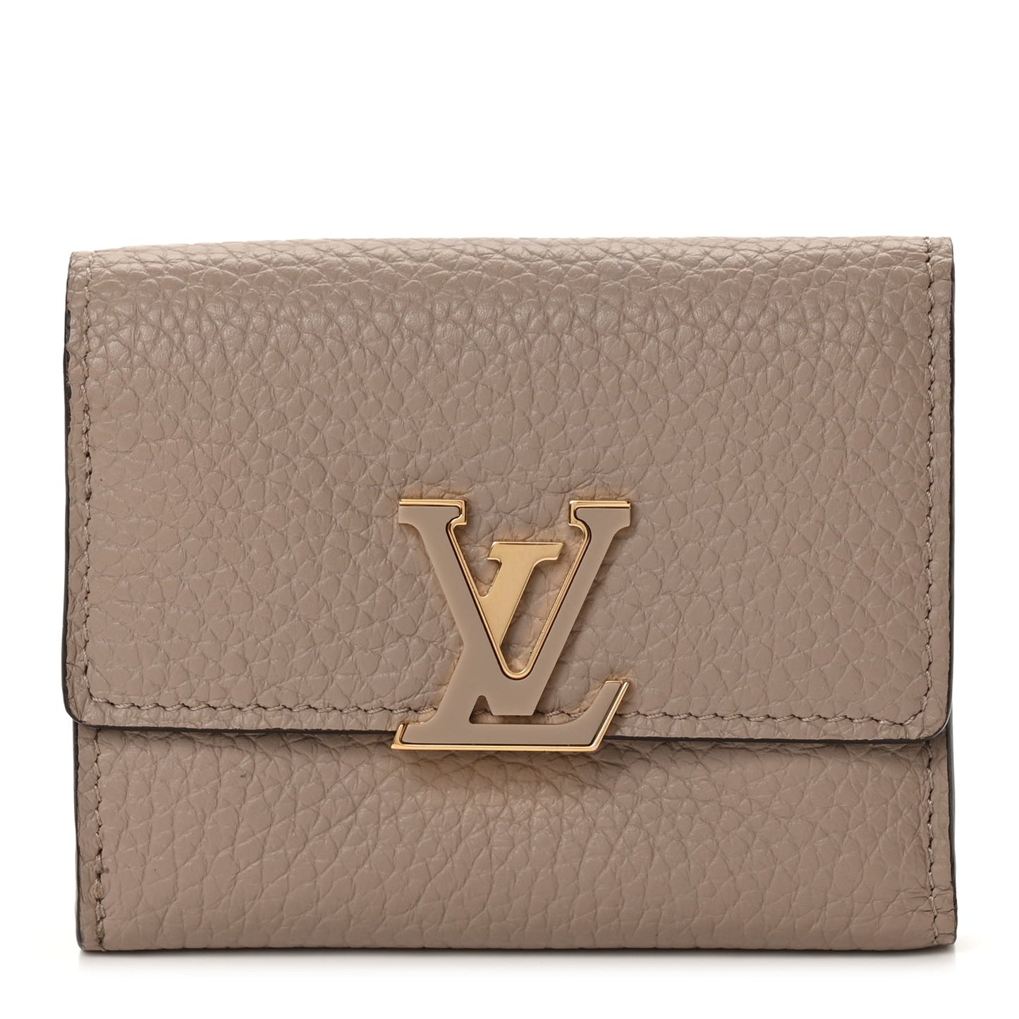 Louis Vuitton Taurillon Capucines XS Wallet Galet
