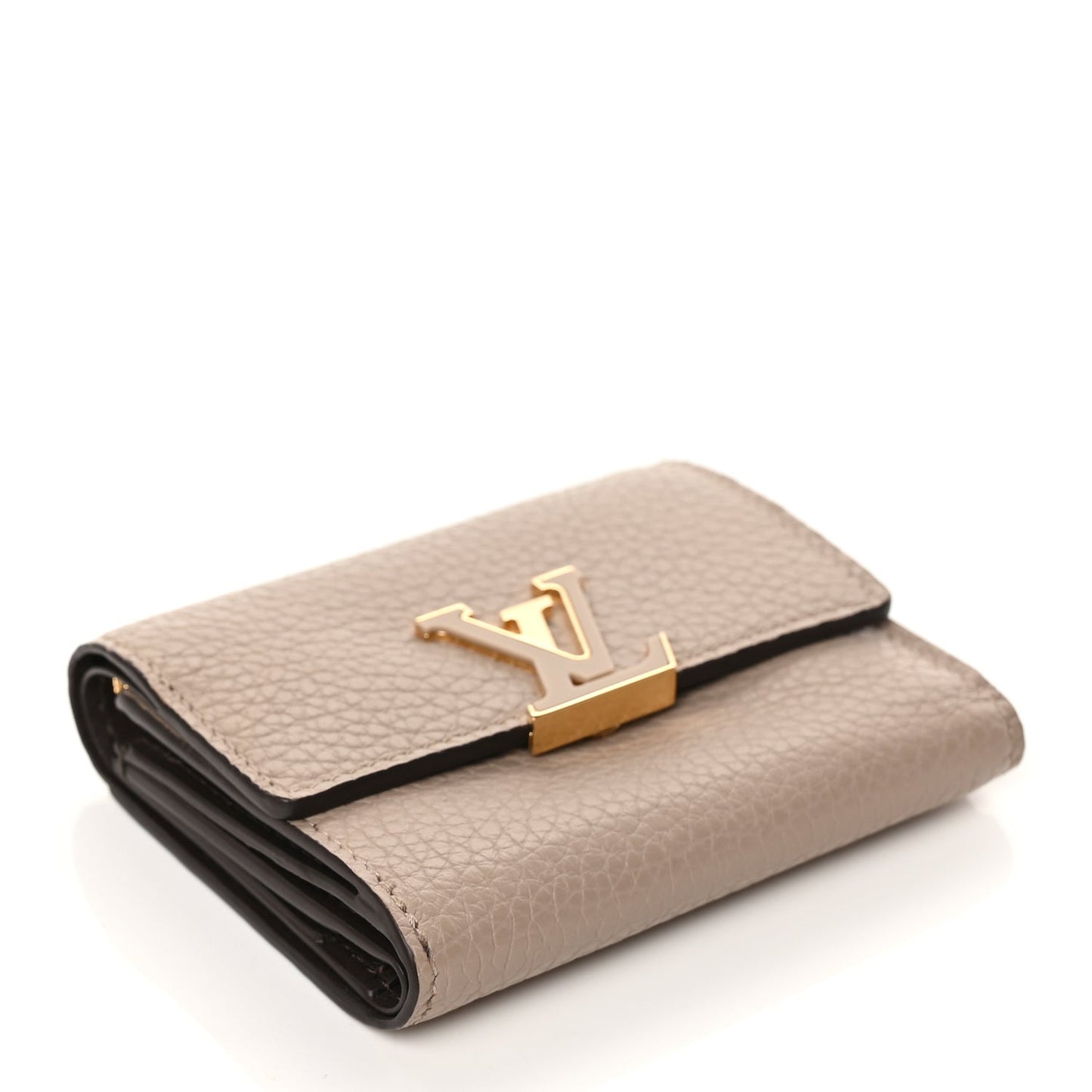 Louis Vuitton Taurillon Capucines XS Wallet Galet
