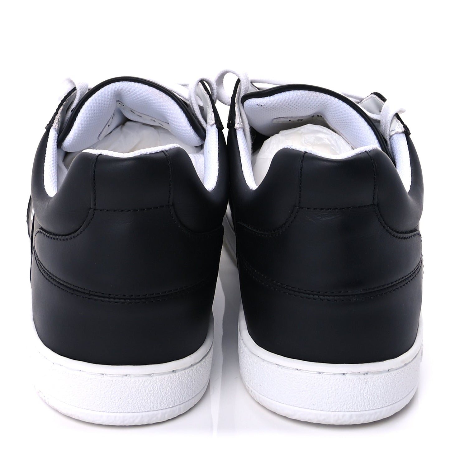 Christian Dior Calfskin Dior Star Ors Low Top Sneakers 39  Black
