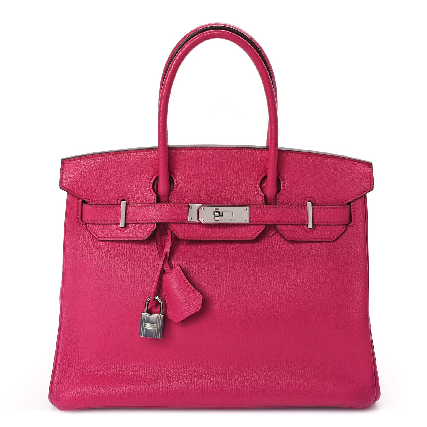 Hermes Chevre Mysore Birkin 30 Rose Shocking