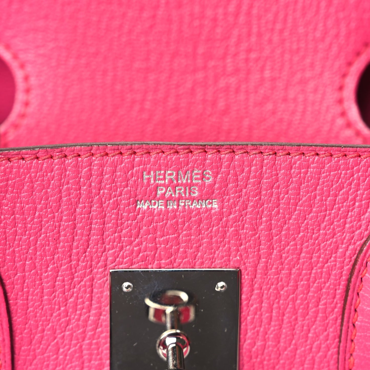 Hermes Chevre Mysore Birkin 30 Rose Shocking