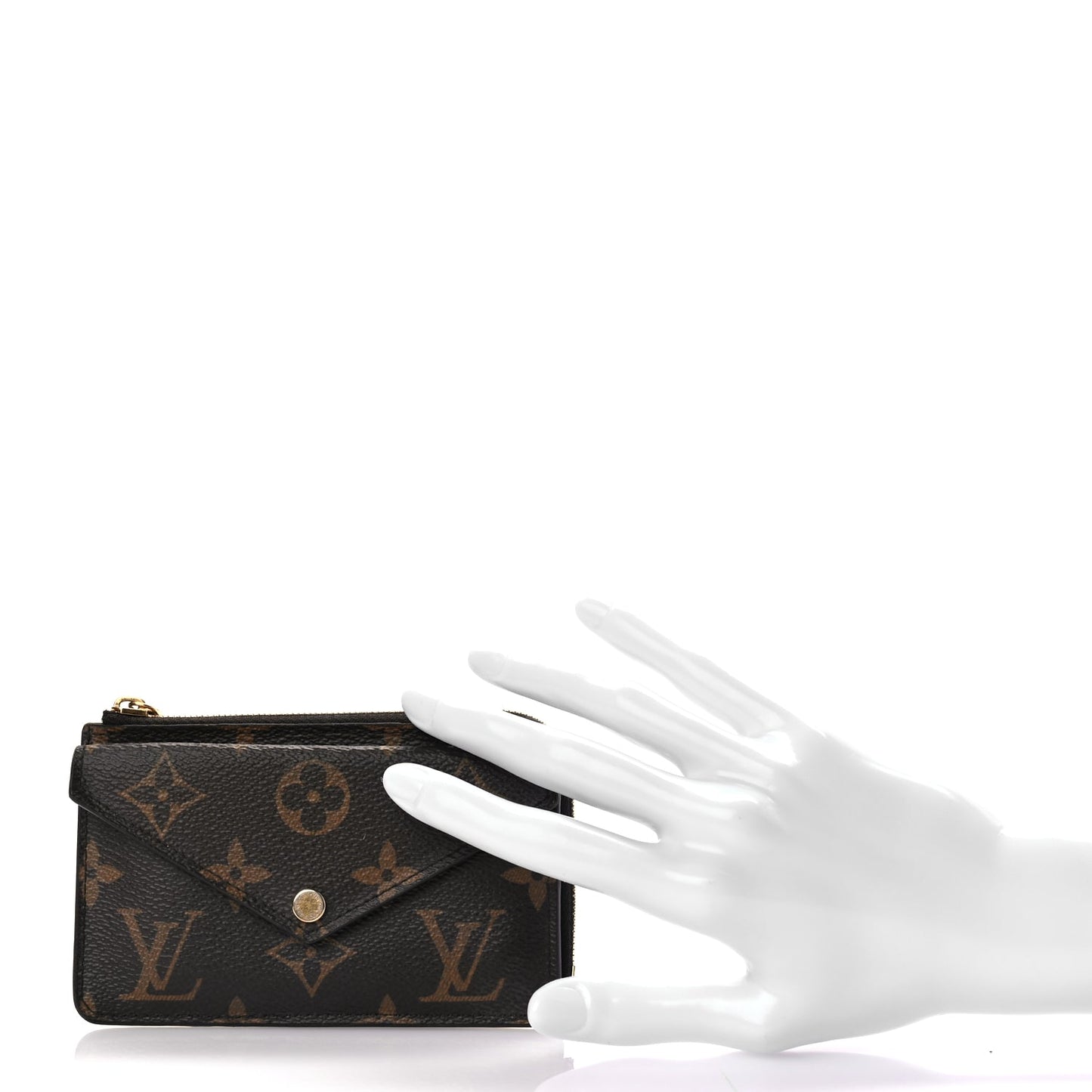 Louis Vuitton Monogram Recto Verso Card Holder Black