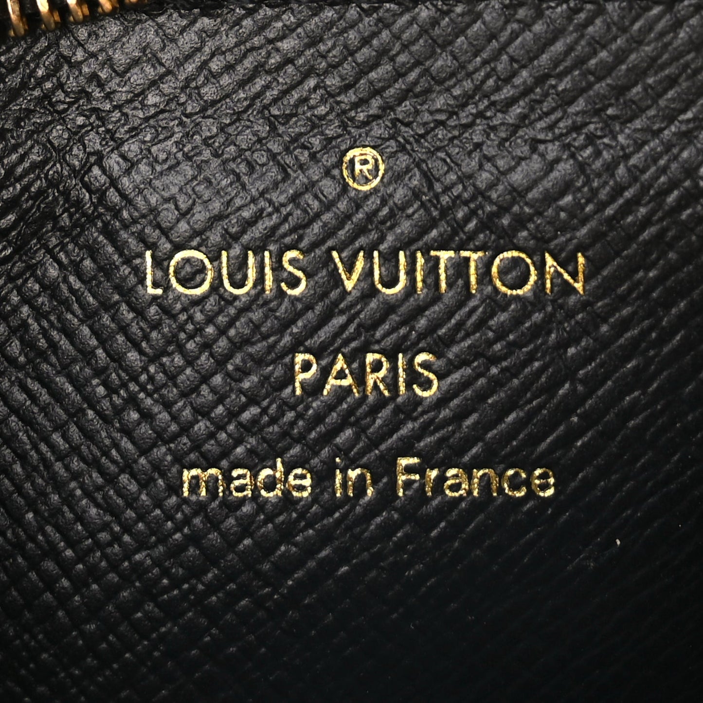 Louis Vuitton Monogram Recto Verso Card Holder Black