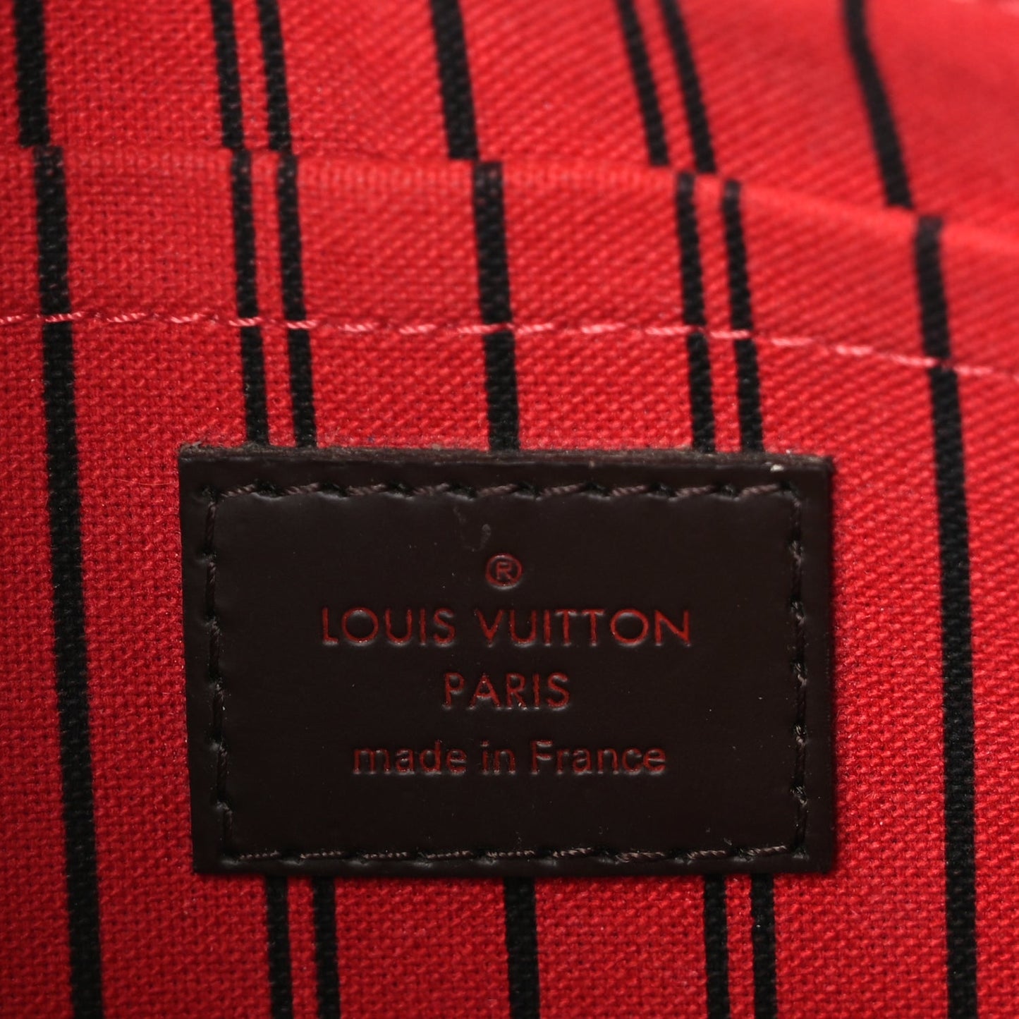 Louis Vuitton Damier Ebene Neverfull MM GM Pochette