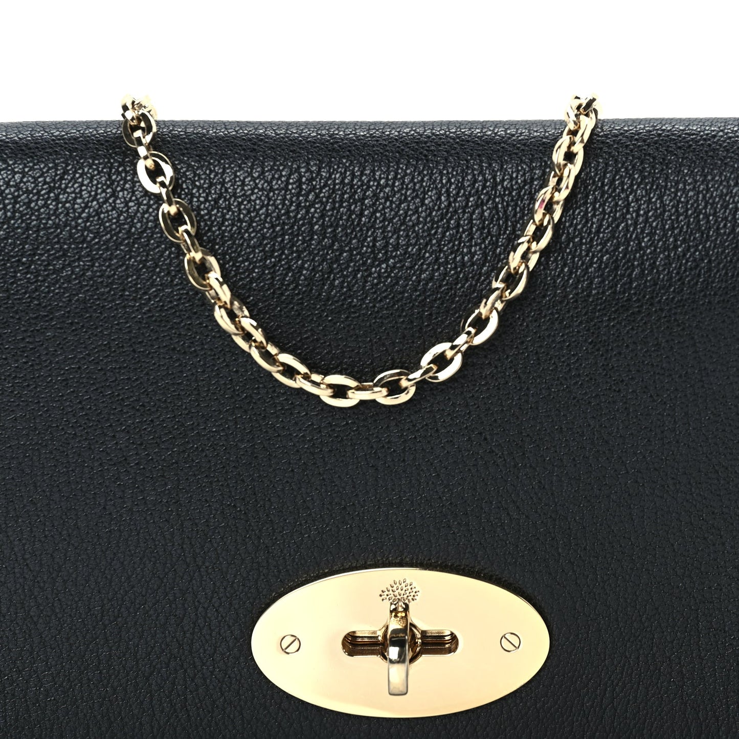 Mulberry Grainy Print Bayswater Clutch Wallet  Black