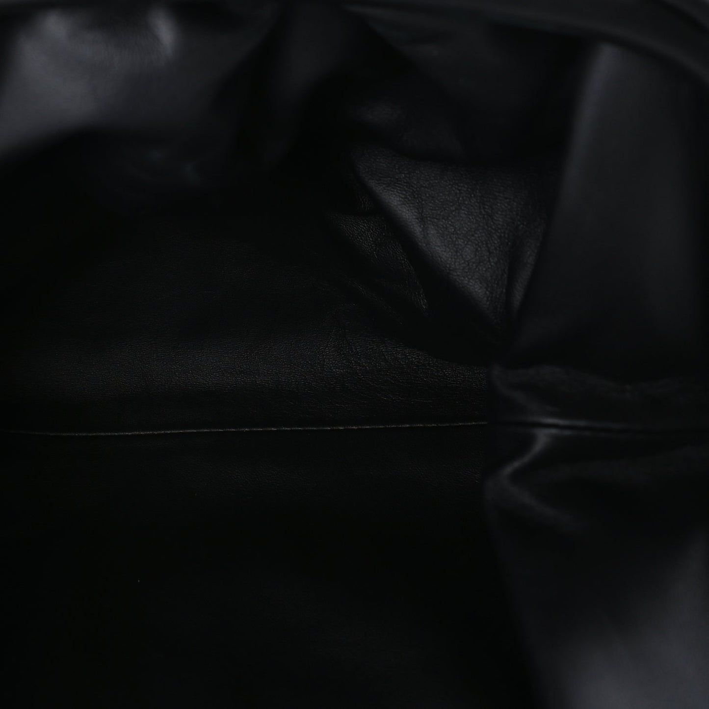 Bottega Veneta Nappa Maxi Intreccio The Pouch Oversized Clutch  Black