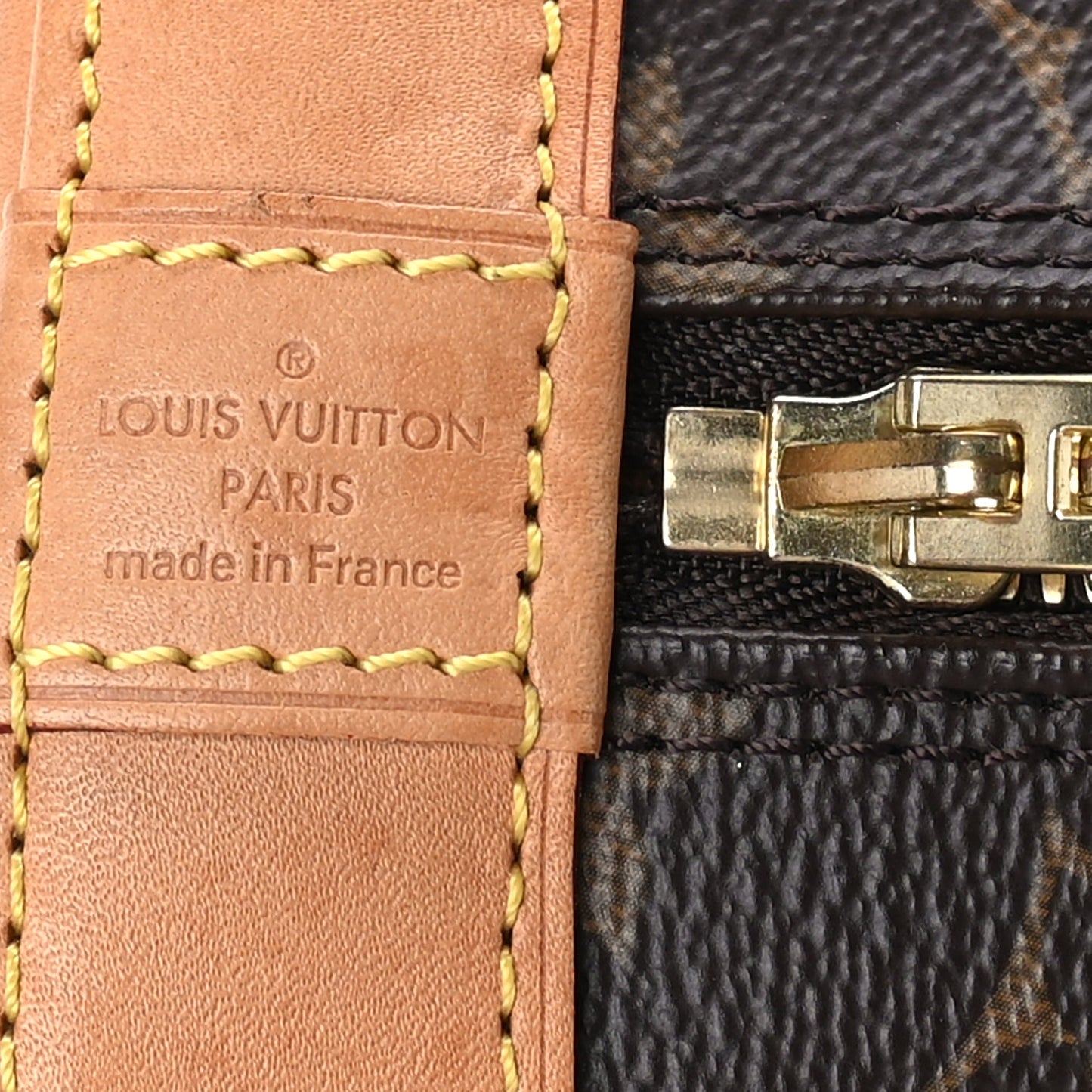 Louis Vuitton Monogram Alma BB Brown
