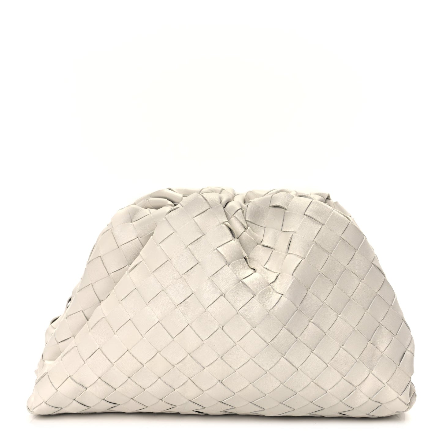 Bottega Veneta Nappa Intrecciato Teen Pouch Plaster