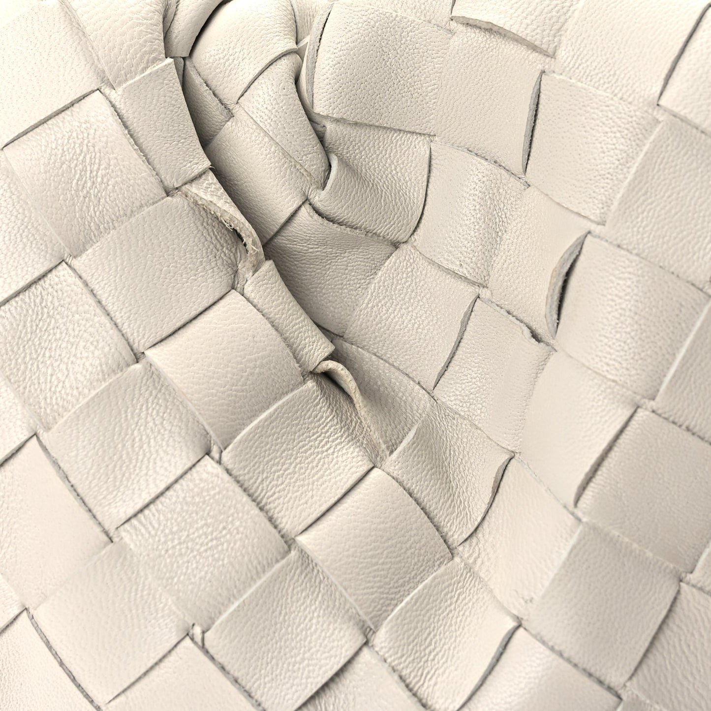 Bottega Veneta Nappa Intrecciato Teen Pouch Plaster