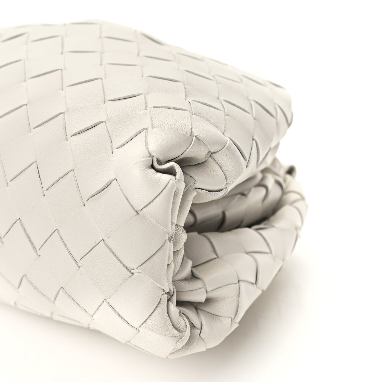 Bottega Veneta Nappa Intrecciato Teen Pouch Plaster