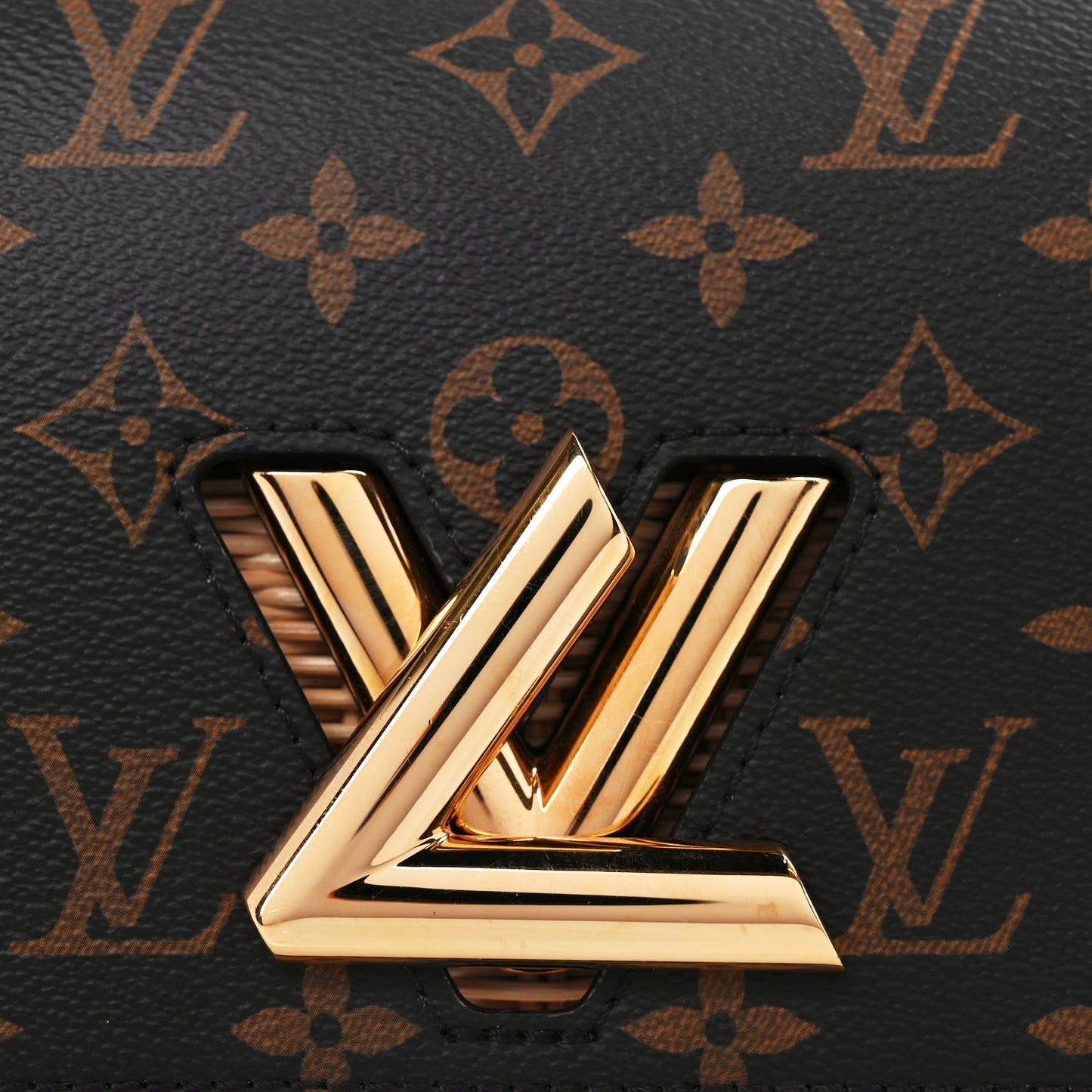 Louis Vuitton Monogram Wicker Twist Shoulder Bag PM