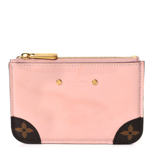 Louis Vuitton Patent Miroir Venice Key Pouch  Rose Ballerine