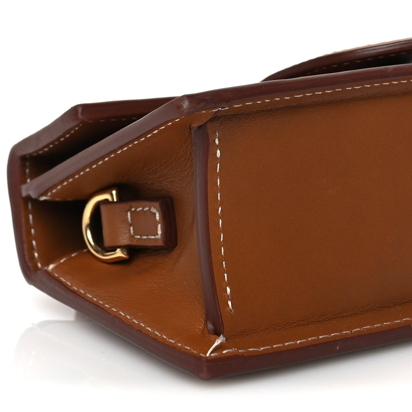 Jacquemus Smooth Calfskin Le Bambino Light Brown