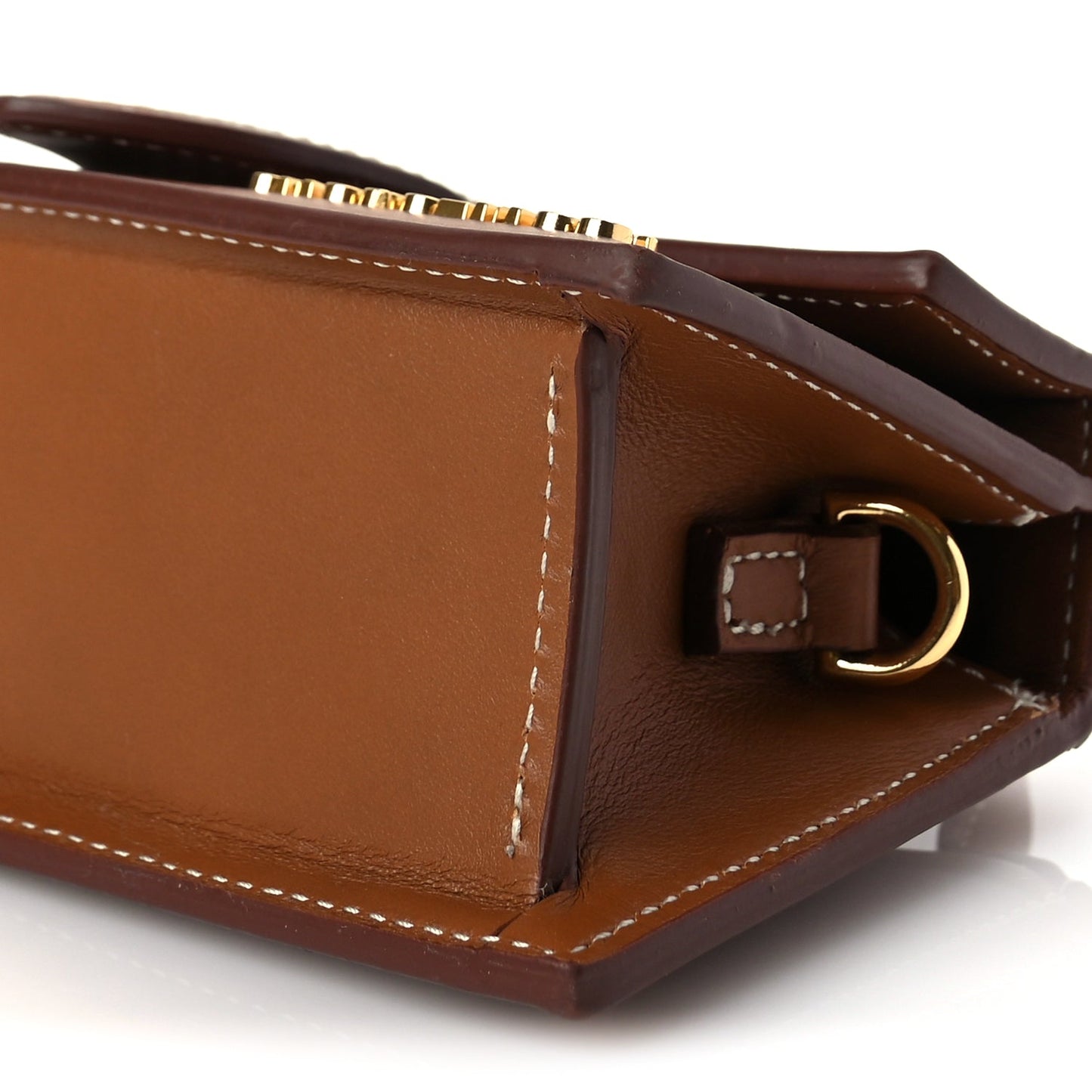 Jacquemus Smooth Calfskin Le Bambino Light Brown