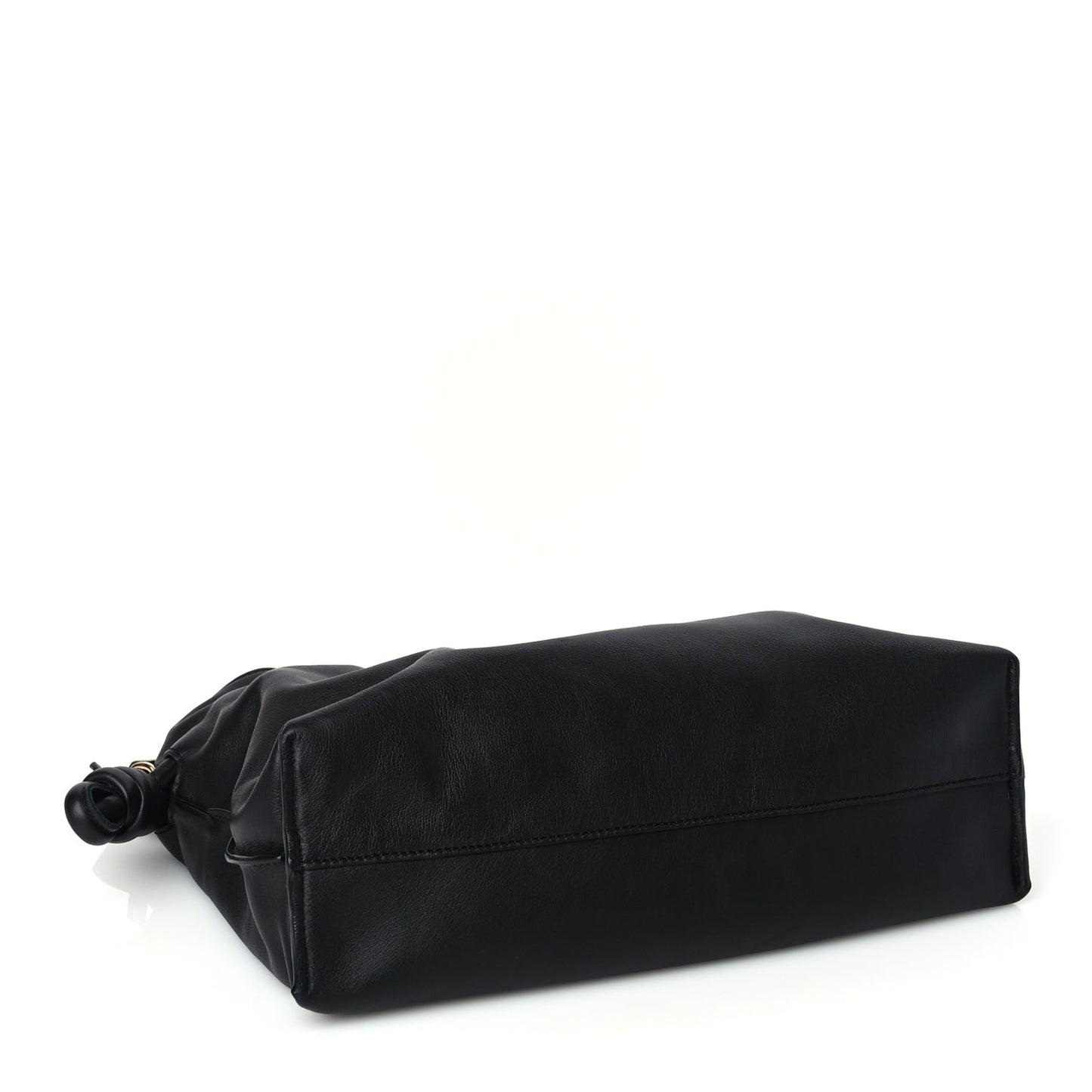 Loewe Nappa Medium Flamenco Knot Bag Black