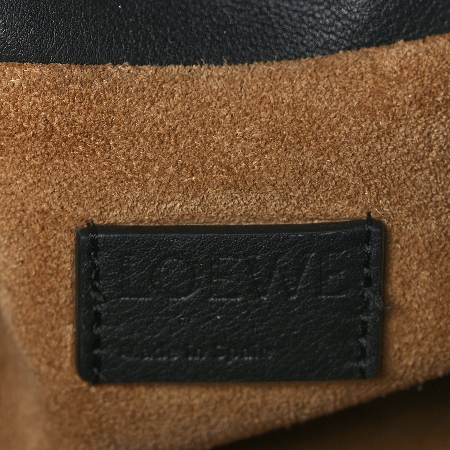 Loewe Nappa Medium Flamenco Knot Bag Black