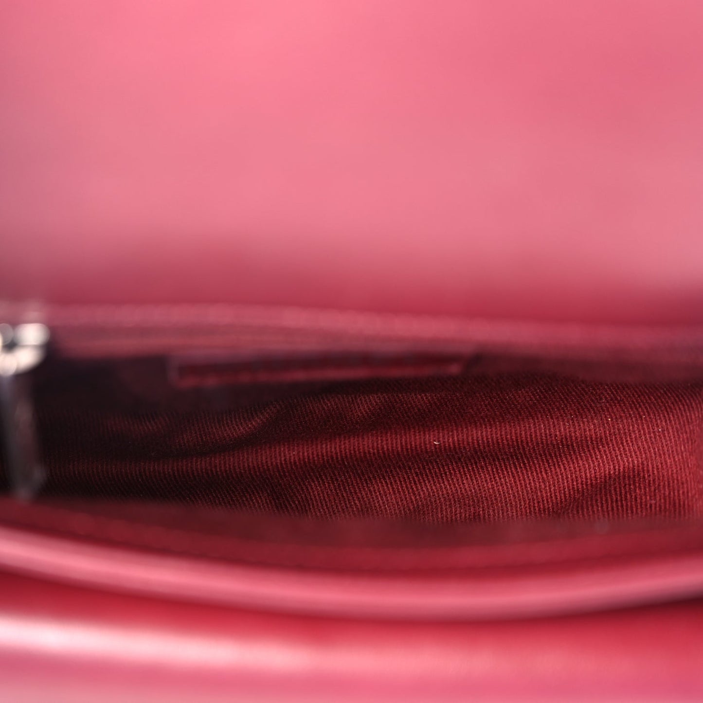 Chanel Calfskin Coco Eyelets Small Flap Bag  Red