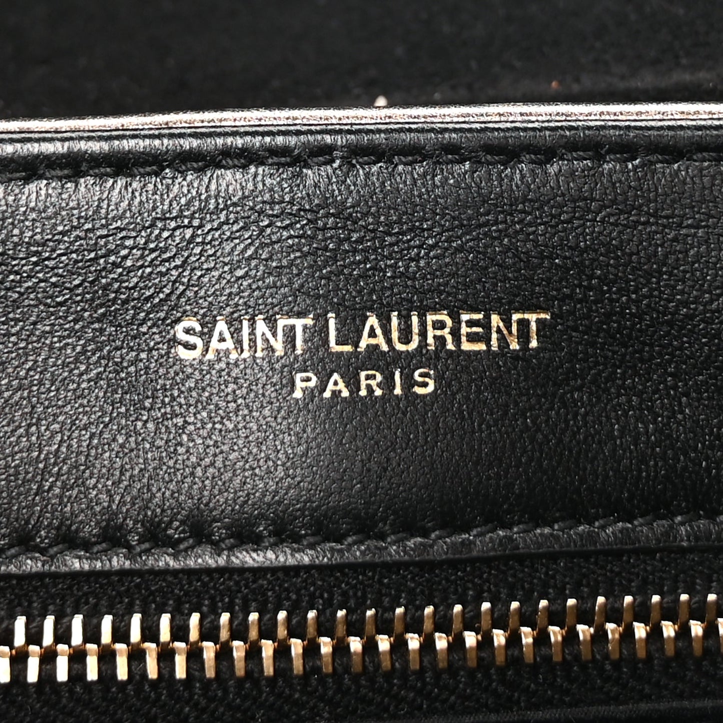 Saint Laurent Metallic Calfskin Y Quilted Monogram Toy Loulou Crossbody Bag Piombo