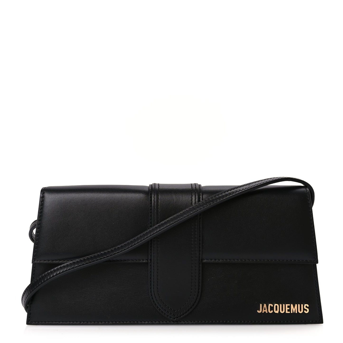 Jacquemus Smooth Calfskin Le Grand Bambino Long Black