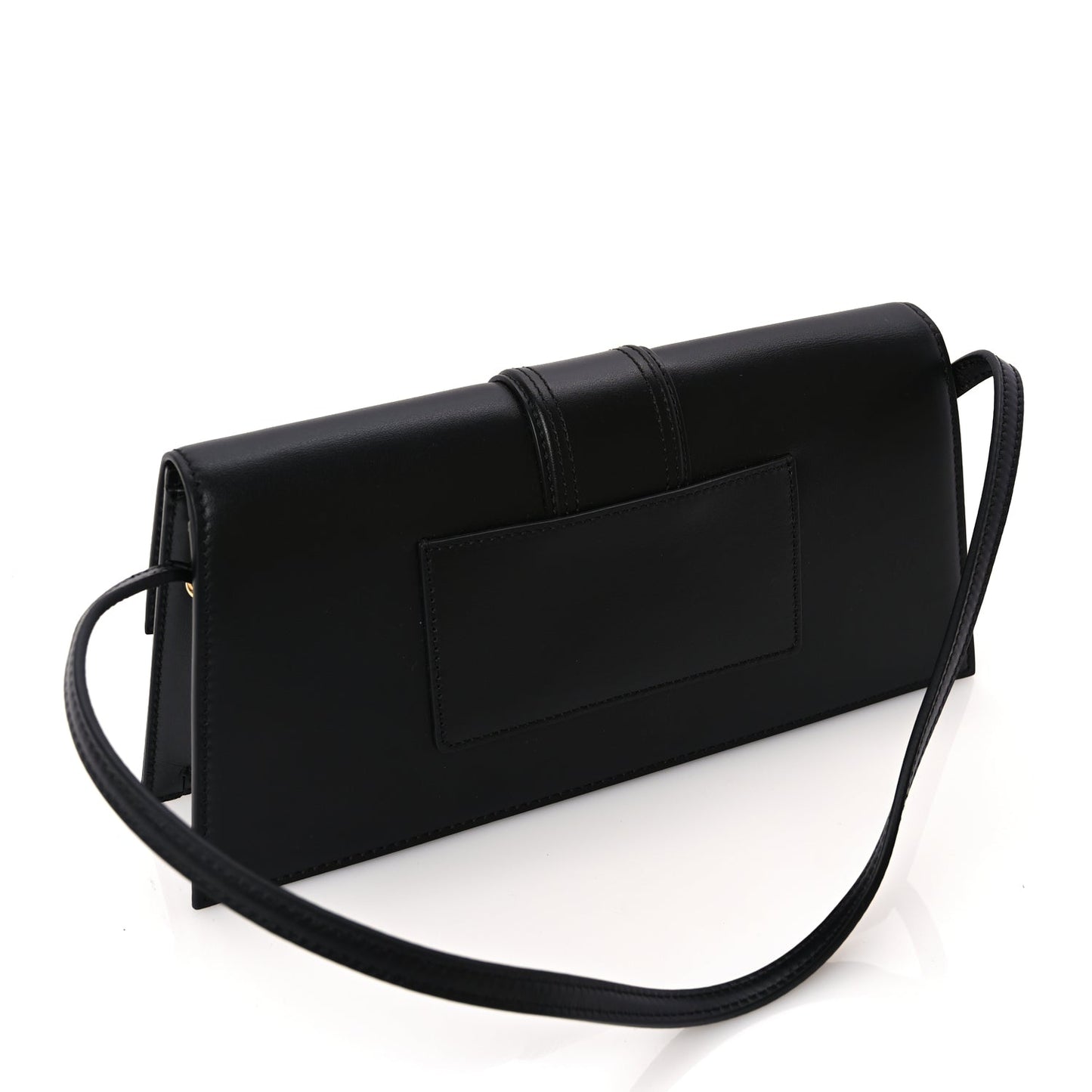 Jacquemus Smooth Calfskin Le Grand Bambino Long Black