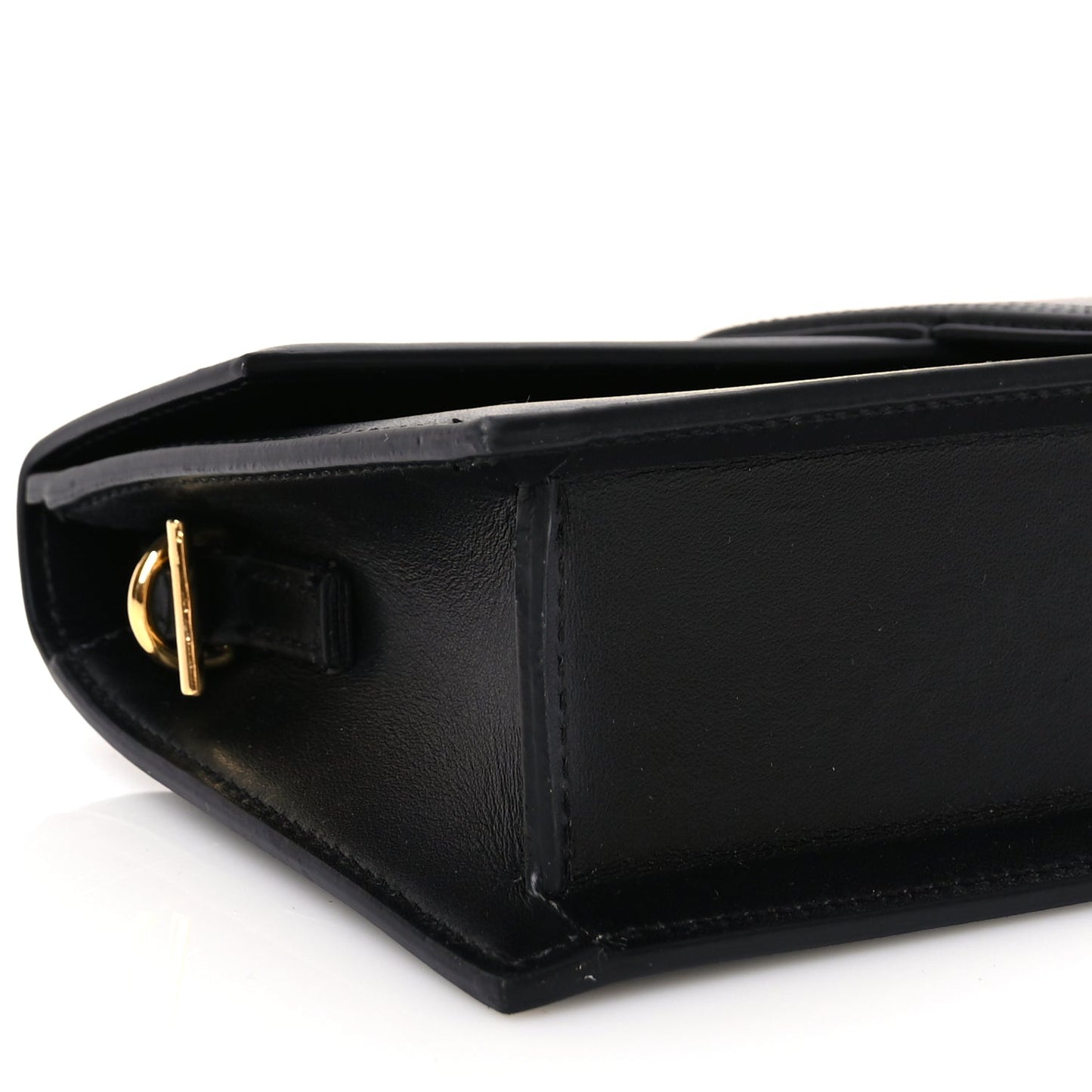 Jacquemus Smooth Calfskin Le Grand Bambino Long Black