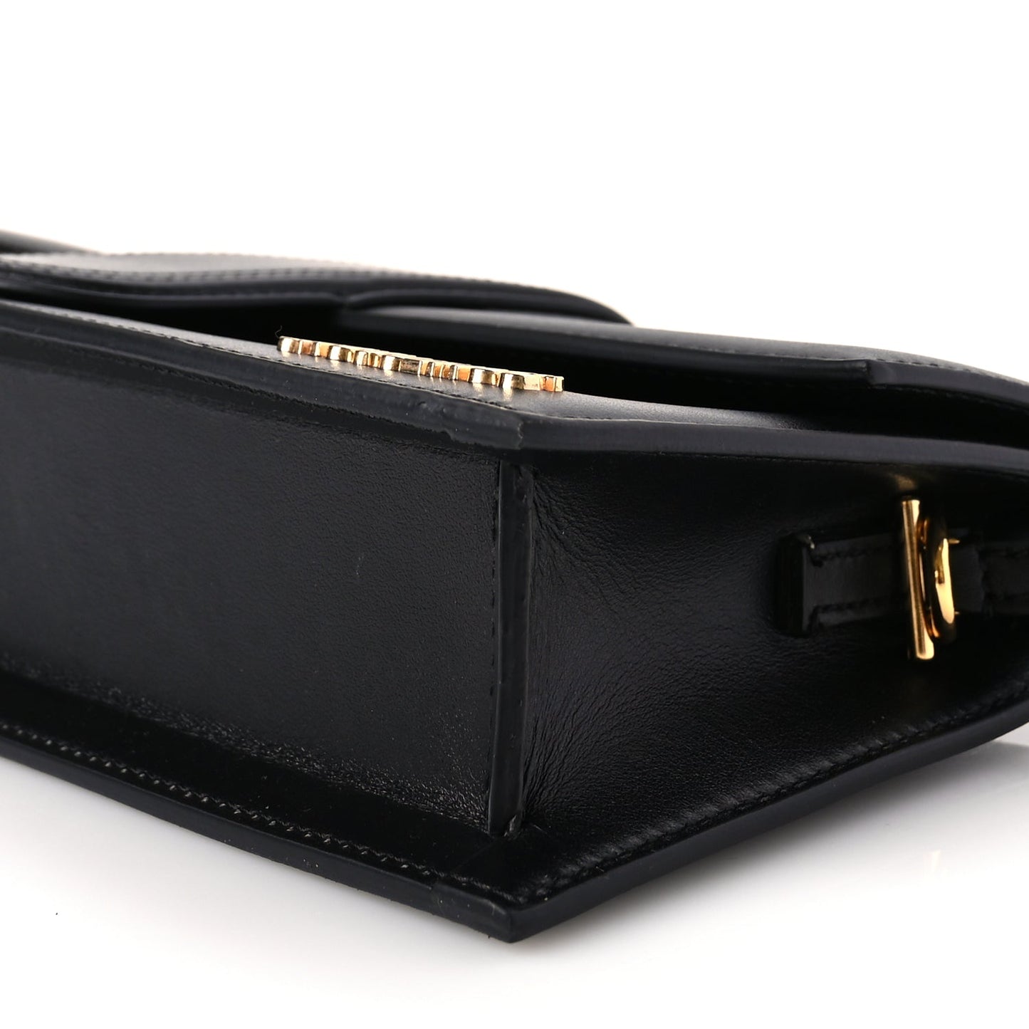 Jacquemus Smooth Calfskin Le Grand Bambino Long Black