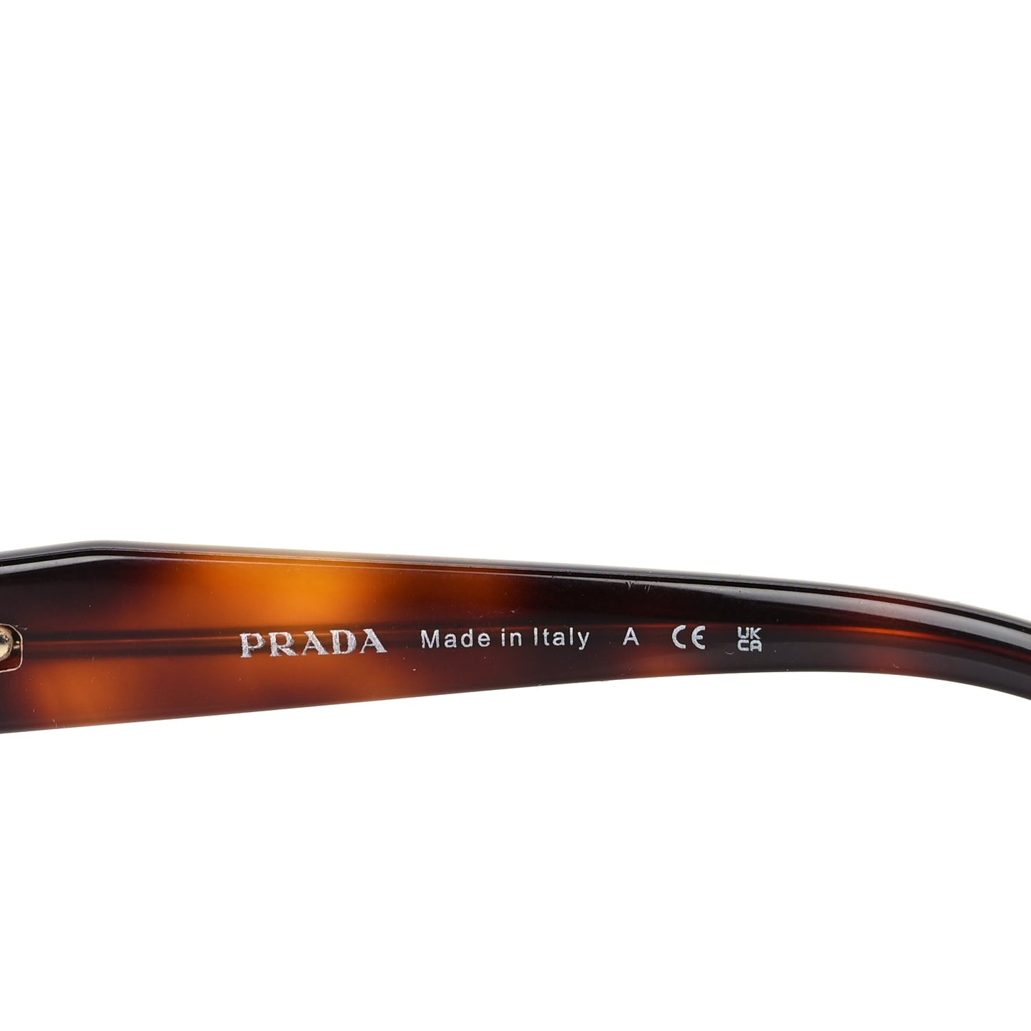 Prada Metal Logo Sunglasses SPR 65ZS Gold
