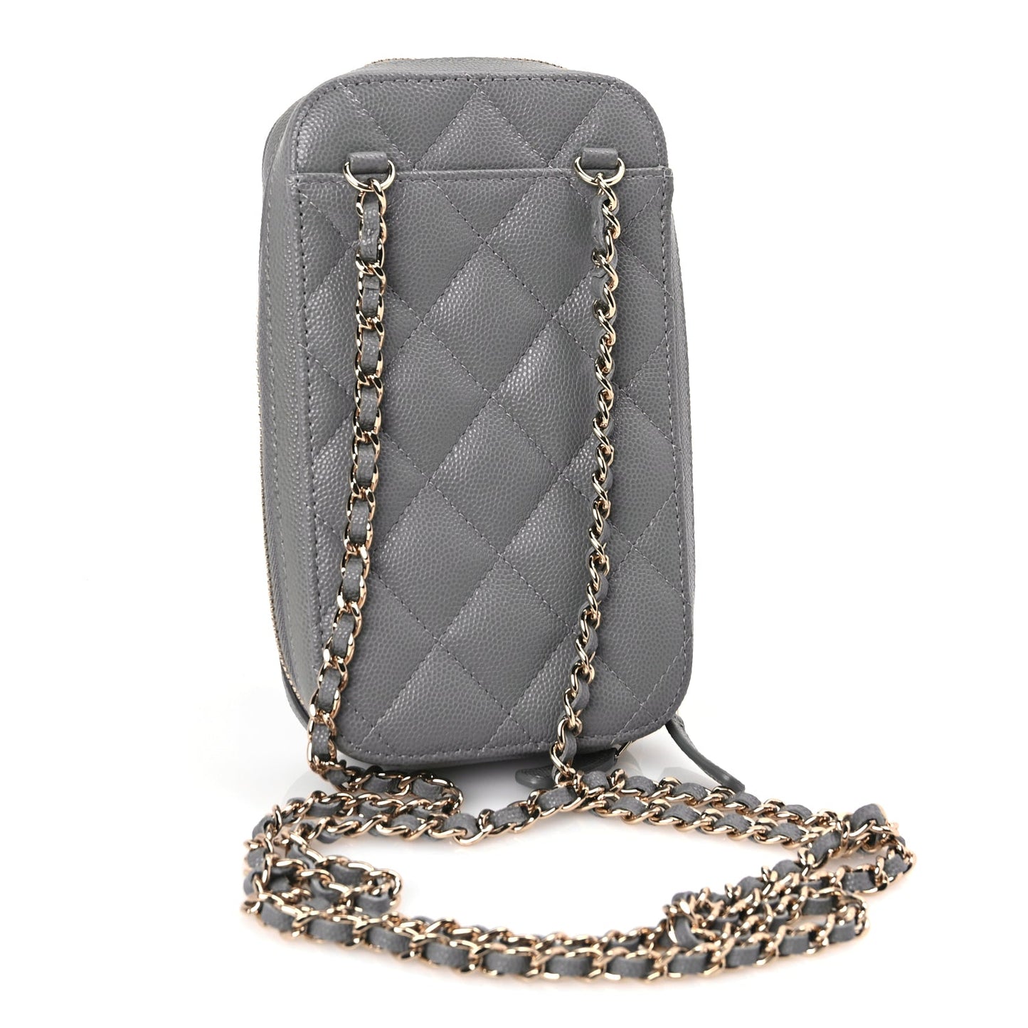 Chanel WOC & Phone Holder Crossbody Bag Black