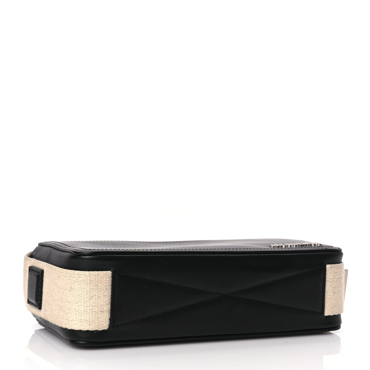Jacquemus  Smooth Calfskin Le Cuerda Horizontal Black