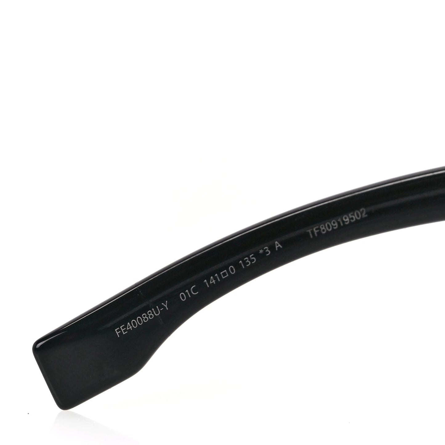 Fendi Sport Shield Sunglasses FE 40088U-Y Black