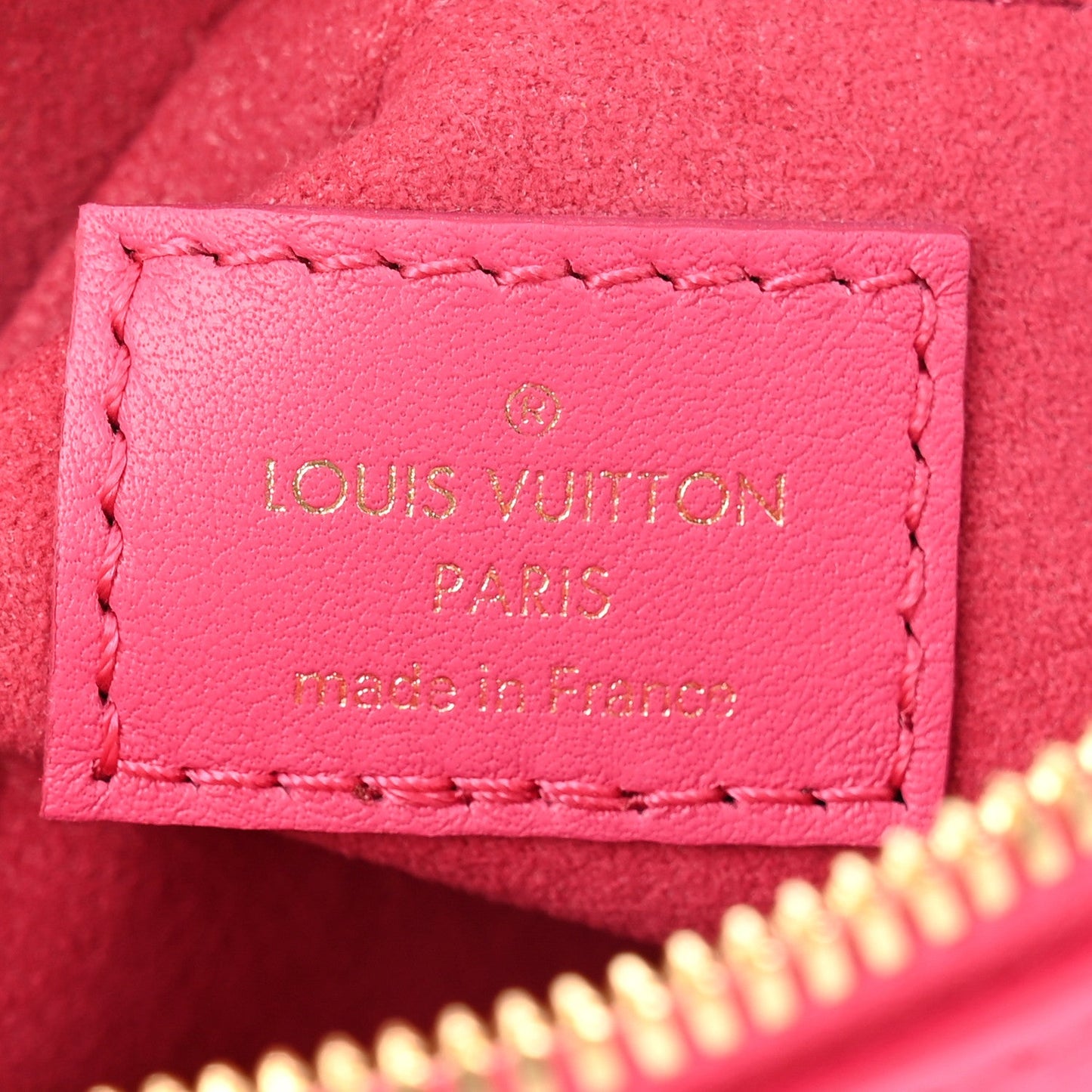 Louis Vuitton Calfskin Nanogram Embossed Speedy Bandouliere 20 Rose